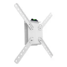 Suporte Para TV Fixo Parede Resistente 32 até 55 Polegadas Branco Quarto Sala LCD LED Plasma 4K