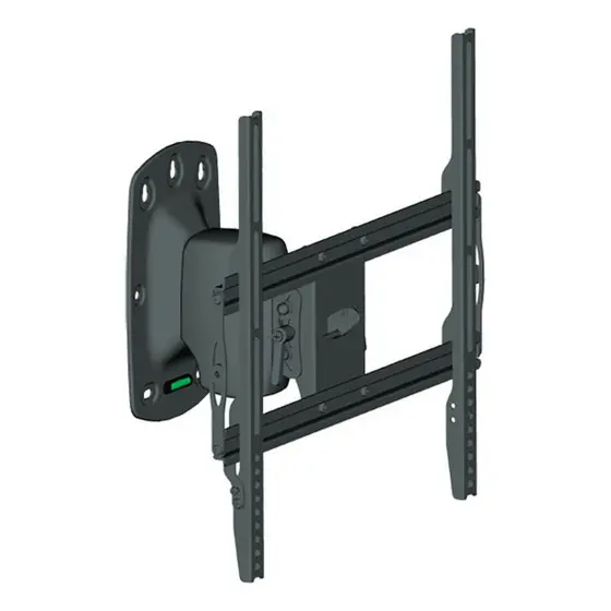 Suporte Tv Parede Motorizado Lcd Led Plasma Smart TV 14 A 37 Polegadas Preto Sbrp830 Brasforma