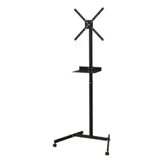Pedestal Para TV 10 A 60 Polegadas Aço Preto Inclinável Resistente Até 25KG Suporte Notebook SBRR11
