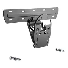 Suporte Para TV Parede Inclinável Preto Até 50kg Qled Televisão de 49” A 65” Polegadas Resistente