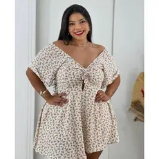 Macaquinho PLUS SIZE Short Saia Feminina Cores Variadas super confortáveis e leves qualidade e durabilidade