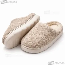 Pantufa Chinelo Invernos HUB Conforto e Solado Emborrachado