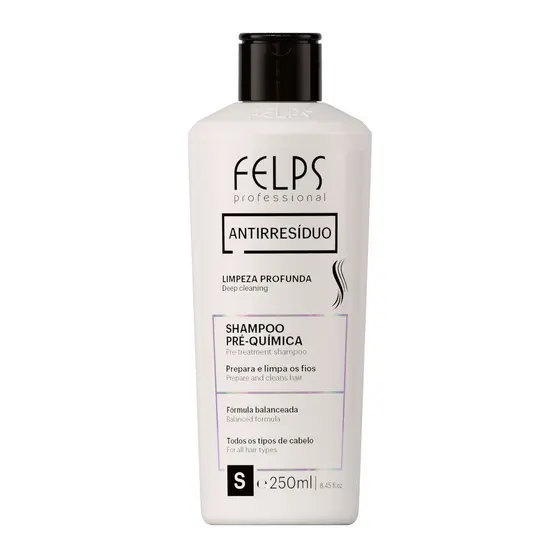 Shampoo Antirresíduo Limpeza Profunda Felps Professional - 250mL