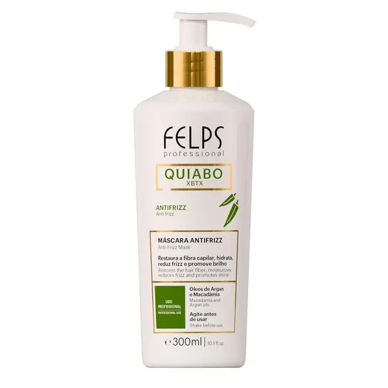 Máscara Quiabo Antifrizz Felps Professional - 300mL