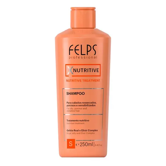 Shampoo XNutritive Nutrição Profunda Felps Professional - 250mL