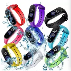 kit com 10/20/30/40 Relógios M4 Digital Bracelete Led Sport Atacado Oferta