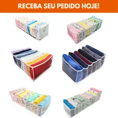 Kit Colmeia Organizadora de Guarda Roupa P, M, G