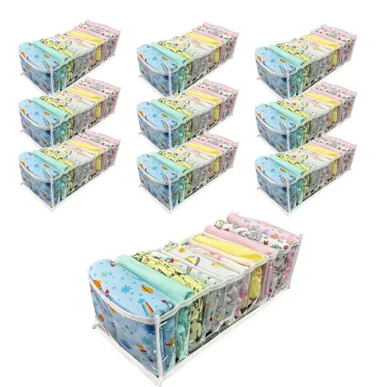 Colmeia Organizador de guarda roupa M Premium kit com 10 und - Maison Plus