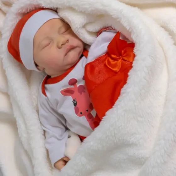 Bebê Boneca Reborn Siliconada Rosali Realista Pode dar Banho Com Chupeta