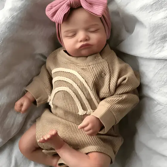 Bebê Boneca Reborn Siliconada Rosali Realista Pode dar Banho Com Chupeta