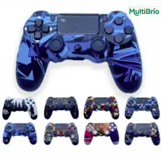 Controle Sem Fio com Design Camuflado para PS4 Cabo de Carregamento e Performance Superior