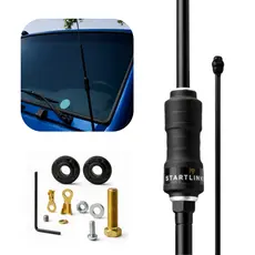 Antena PX Mini Viúva Negra Argentina Black 1.08m Startlink - Alta Performance em Radiocomunicação faixa do cidadão