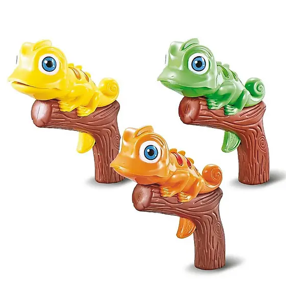 Brinquedo Camaleão Maluco Pega Insetos Magnético Jogo Divertido