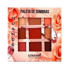 Paleta de Sombras Ludurana 09 Cores Nuances B00006