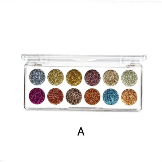 Paleta de Glitter Vivai 12 Cores 2172 .1.1 - Cor A