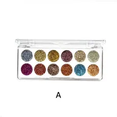 Paleta de Glitter Vivai 12 Cores 2172 .1.1 - Cor A