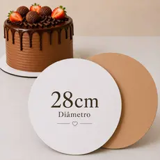 Kits Cake Board 28cm Tabuleiro Bolo Em Mdf 3mm 10/20/30 unidades - Pronta Entrega