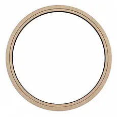 Bastidor em Mdf cru 6 mm Kit com 5 ou 10 unidades redondo ou quadrado crochê moldura bordado porta aliança