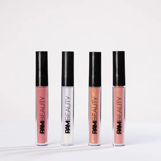 Gloss Labial PAM Beauty – Hidratação e Brilho Sem Escorrer