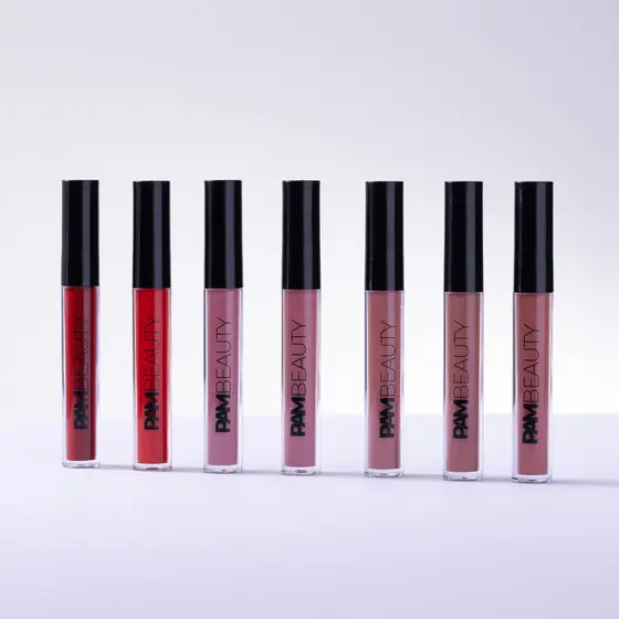 Batom Líquido Matte PAM Beauty – Longa Duração, Cor Intensa e Conforto nos Lábios 4ml