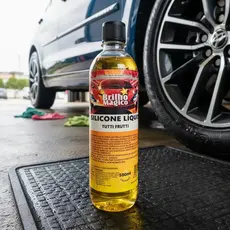 Silicone Líquido Automotivo 500ml -Tutti-Frutti-proteção, brilho e revitalização-painel,plásticos..