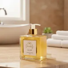 Sabonete Líquido Donnabelly TANGERINA SWEET Lumina Gold 350ml-evoca frescor vibrante e sofisticação