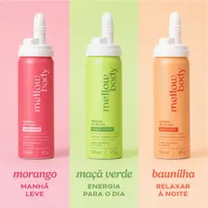 Kit de minis Mellow Christmas Sabonete Líquido  Hidratante com textura de Chantilly  Mellow Body