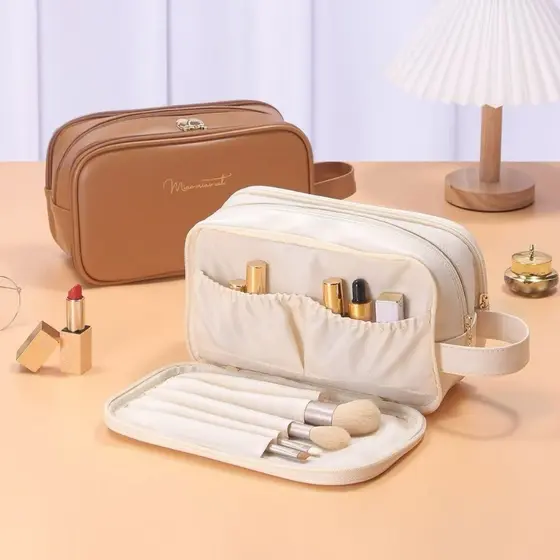 Necessaire De Grande Capacidade, Portátil De Viagem Multifuncional  À Prova D'água