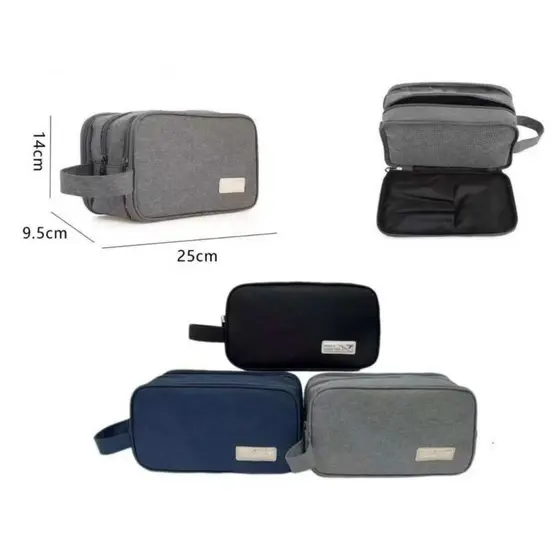 Necessaire Bolsa Masculina Feminina Grande Organizador Mala Viagem-milly_shop_brasil