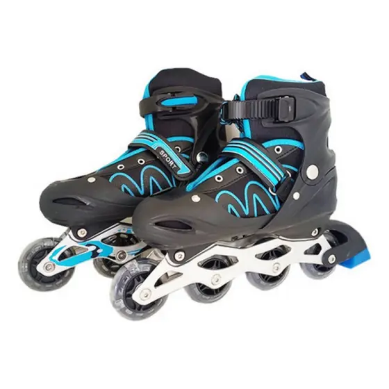 Patins ROLLER INLINE Preto/Azul