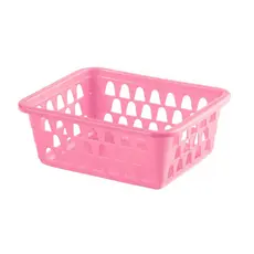 Kit Cestos Plástico Organizador Armário Gaveta Compacto