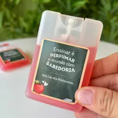 Kit Lembrancinha dia do Professor Mini Home Spray com 10 un
