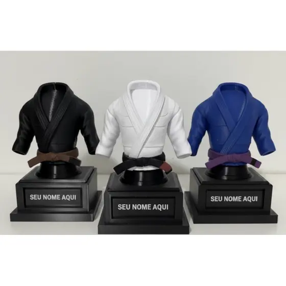 Miniatura Kimono Personalizado BJJ Judô Karatê Presente Decorativo
