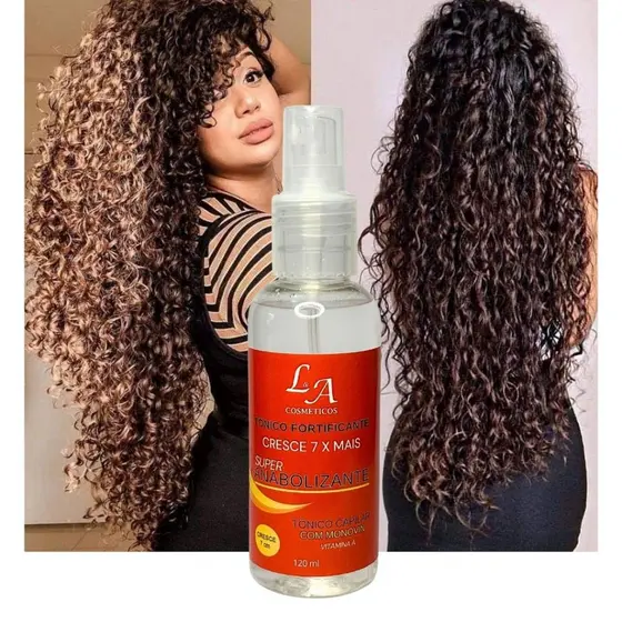 Tônico Fortificante Cabelo Cresce Até 7 Cm Por Mês Capilar Hidratação Fortificação Capilar Original