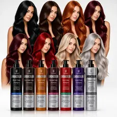 Shampoo Tonalizante Escurecedor S/ Amônia 100% Natural Lindacolor