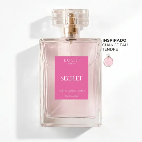Perfume Feminino Secret Luchi Parfum (Aroma importado) - Alta fixação