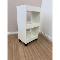 CARRINHO AUXILIAR P/CABELELEIRO MANICURE SALÃO DE BELEZA 3 BANDEJA MDF MULTIUSO