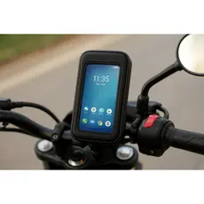 Suporte Celular Impermeável Moto/Bike com Toque Sensível - À Prova d’Água GPS