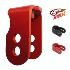 Alongador Suspensão Amx Traseira Cor Vermelho Preto Crf230 Crf250f Crf300 Xre300 Tornado