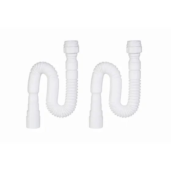 Sifão Extensível Branco 72cm