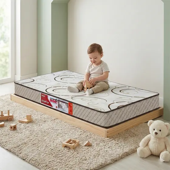 Colchão Infantil 150x70 Espuma D18 Antialérgico para Mini Cama Macio para crianças Confortável