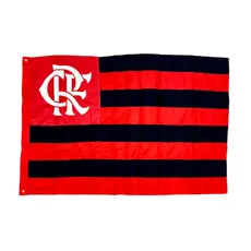 Bandeira Flamengo Tradicional 2 Panos e 1/2 160x113 cm