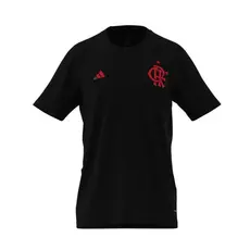 Camisa Flamengo Masculina Poliamida Preta Adidas