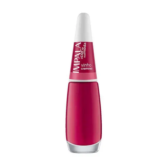 Esmalte Cremoso Impala A Cor da Sua Moda Vinho 7,5ml