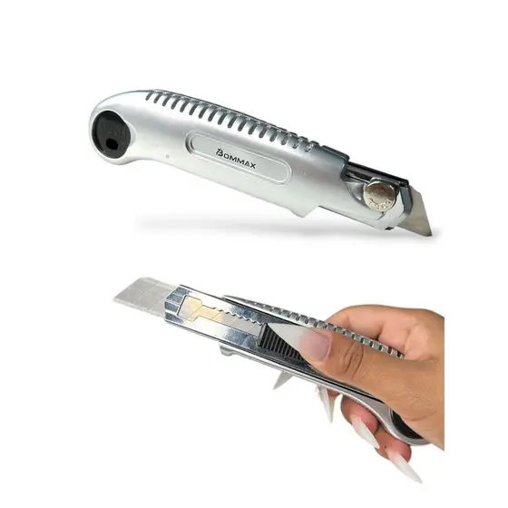 Estilete Profissional + 5 Lâminas Extras - bm-T1212