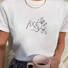 Camiseta Feminina Babylook t shirt axé 100% Algodão