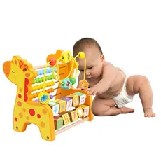 Brinquedo Educativo Montessori Desenvolvimento Criança Ábaco