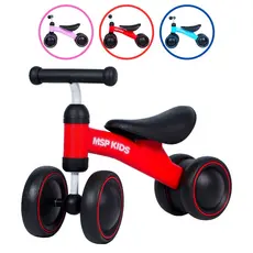 🚀 LANÇAMENTO B4KIDS! Bicicleta de Equilíbrio 4 Rodas  ✔️ Guidão Macio 👶 2-5 Anos ⭐ Frete Grátis