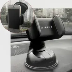 Suporte Veicular Universal para Celular Trava Ventosa Painel Vidro Rotação 360° IT·BLUE LE-027
