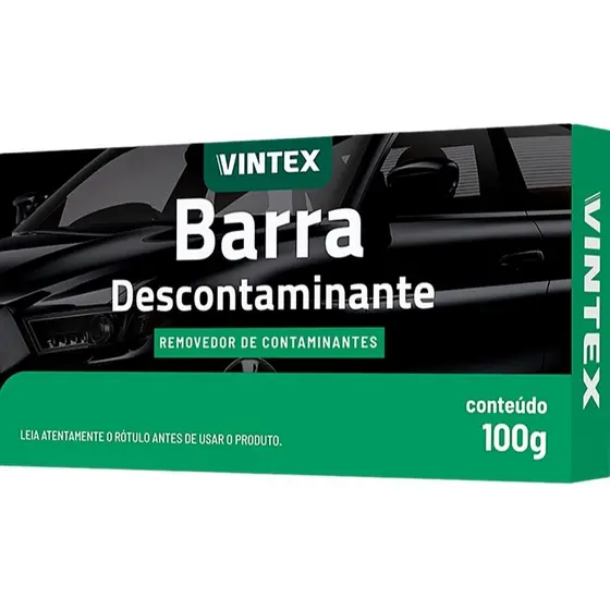Clay Bar Vonixx V-bar 100g Barra Descontaminante V Bar